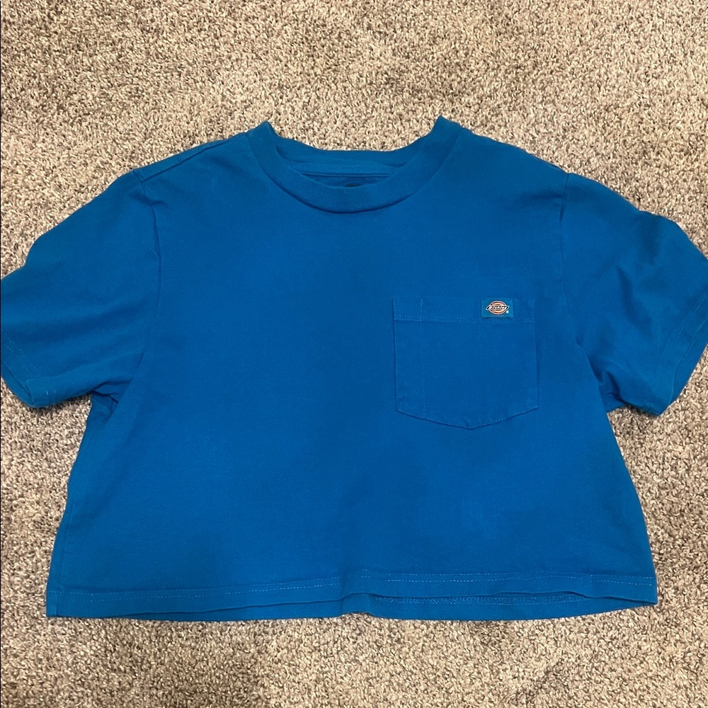 Dickies Women's Blue Crop Top